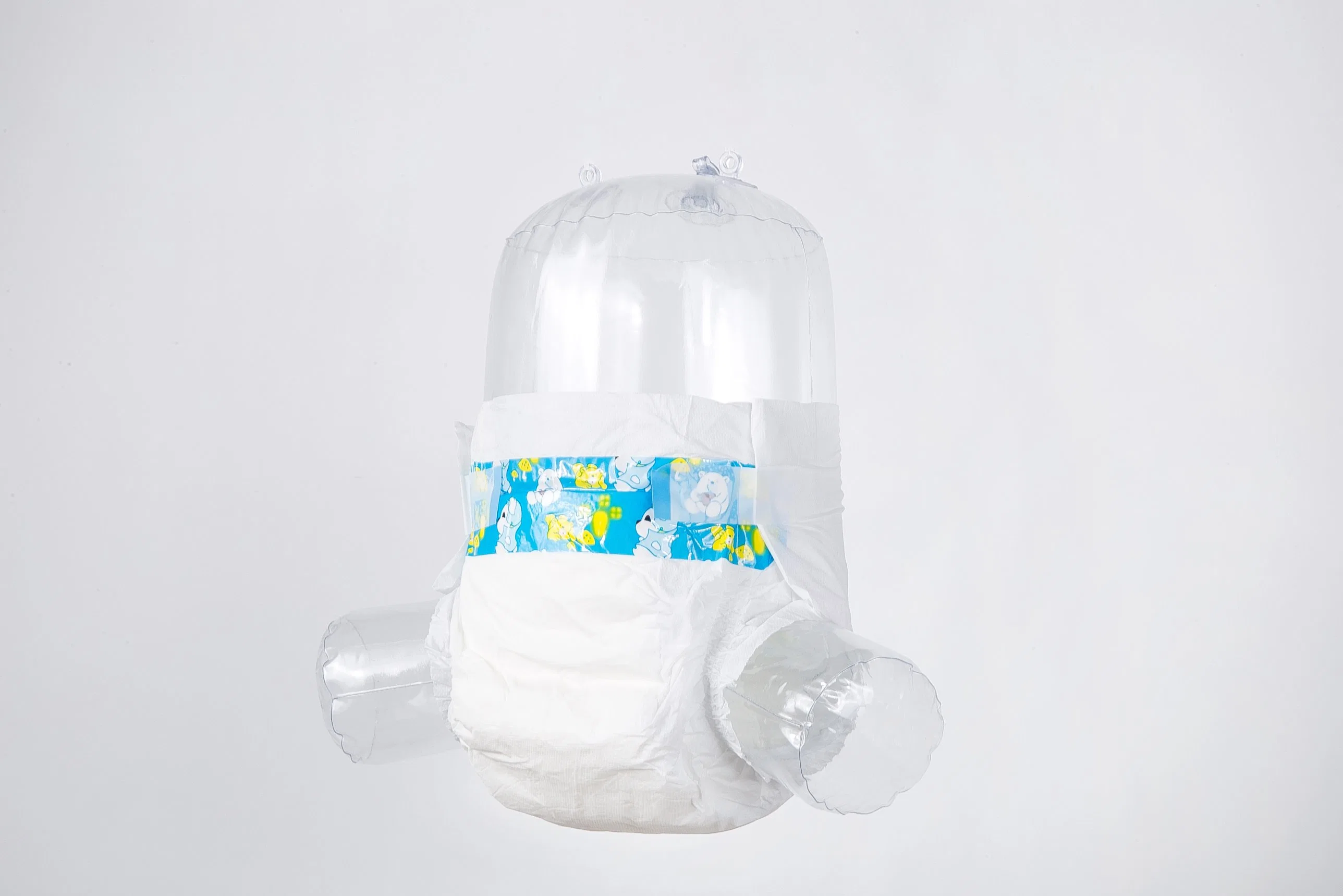 OEM&amp;ODM Dubai encantador bebé activo pañales mimos en Bales Pulp+SAP Productos de bebé de alta absorción Besuper Venta caliente producto de bebé Nappy Pañales para bebés Cuidado de bebés