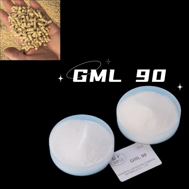 Actuar como aditivos para animales destilado Monolaurato de glicerol (GML-90)