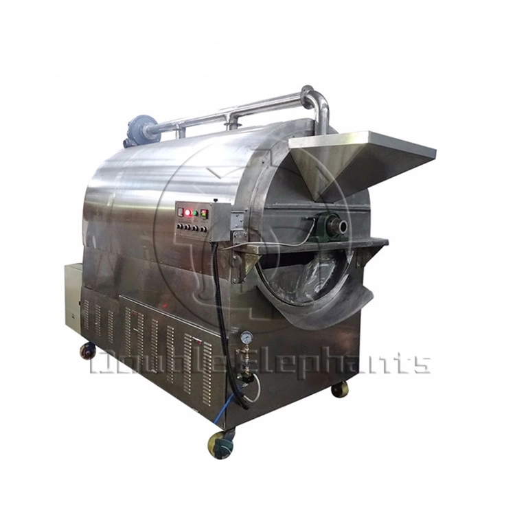 Automatic Stainless Steel Soybean, Chestnut, Coffee Bean Roaster Machine