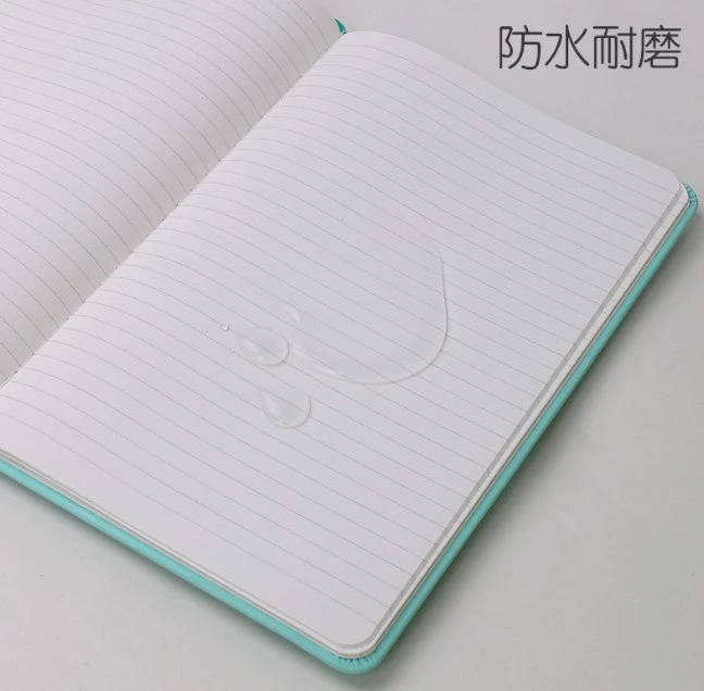 Custom A5 Spiral Notebook Stone Paper PP Cover Moistureproof Waterproof Notebook