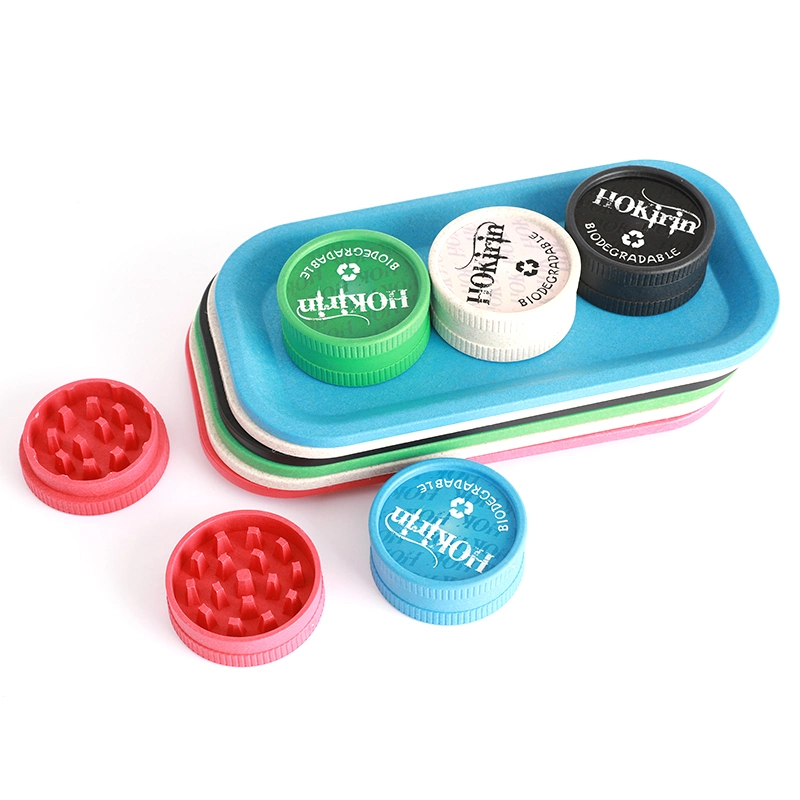 Jiju Eco-Bio Abbaubare Custom Smoking Herb Grinder Tray Set