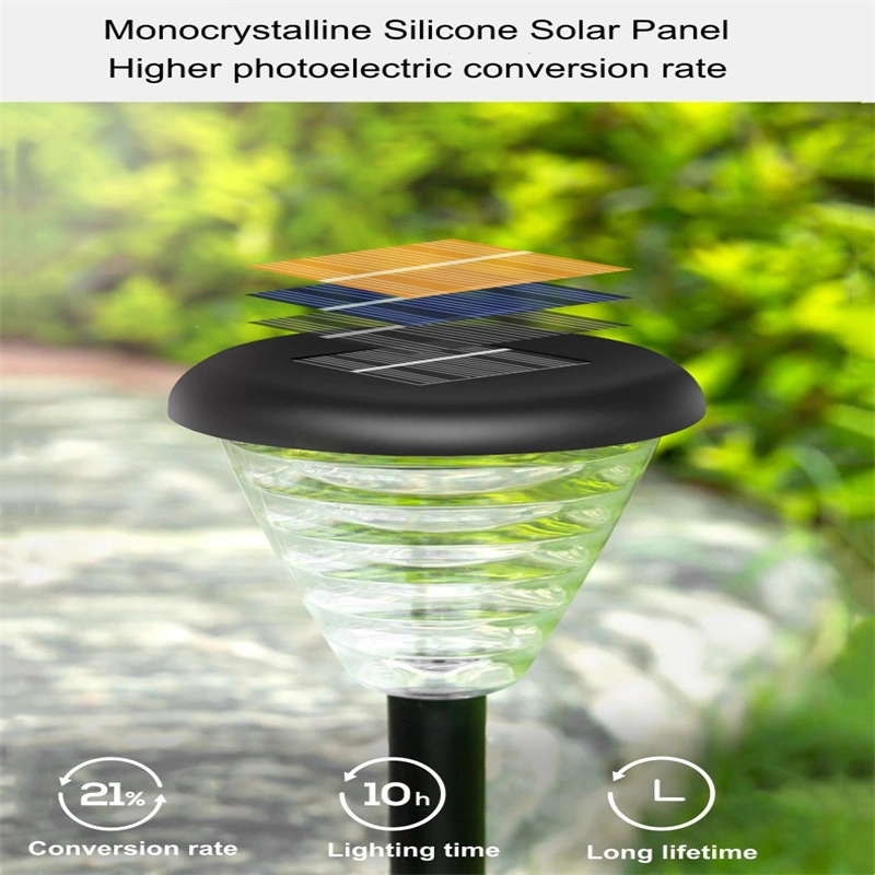 Startseite Garten Landschaft LED Wasserdichte Bodenleuchte Solar Rasenlicht