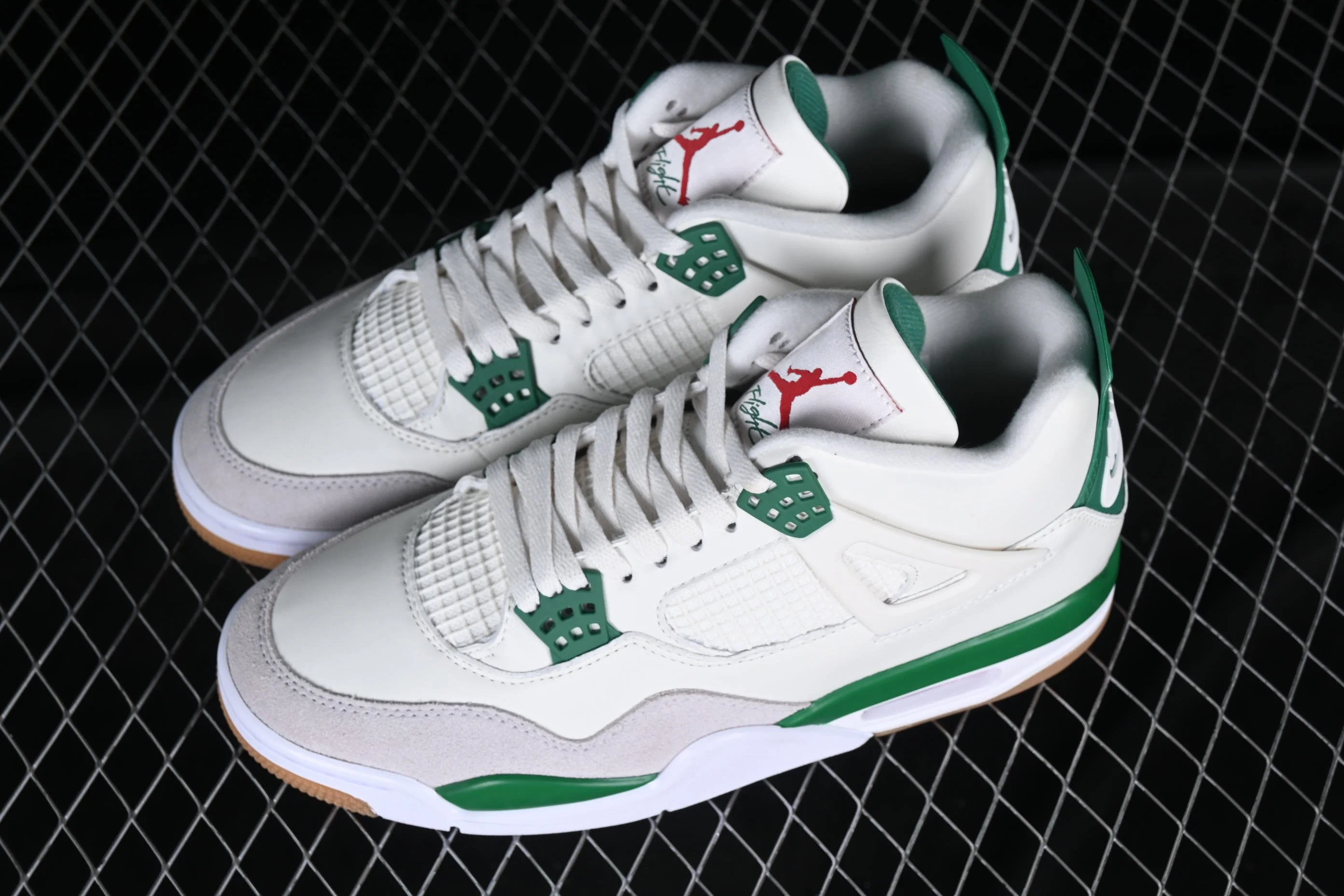 Sb X Air Jordan 4 "Pine Green" Nike Baketball Shoes for Men