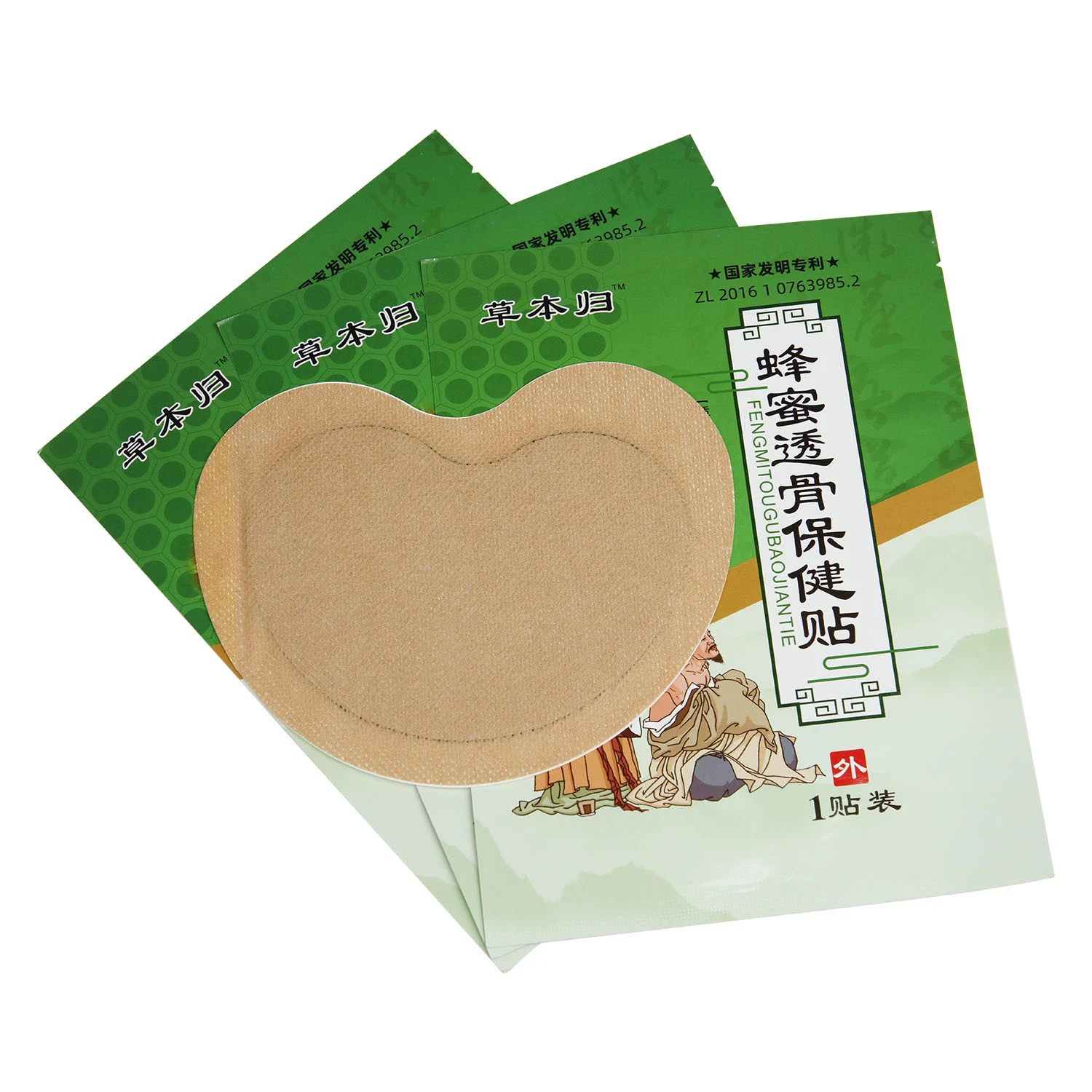 Pescoço / ombro / joelho / pernas dor Joint Relief Chinese Herbal mel cuidados de saúde patches