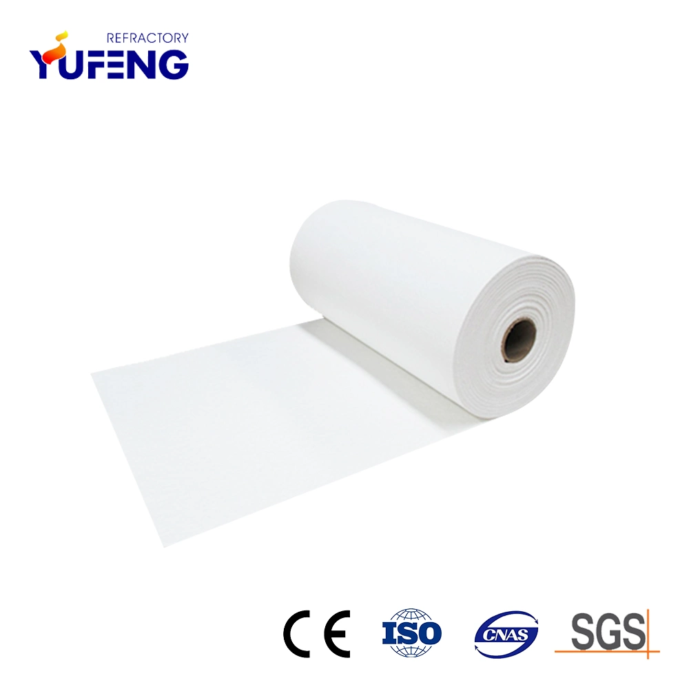 Lightweight and Durable Alumina-Silicate Ceramic Fiber Paper for High Temperatures