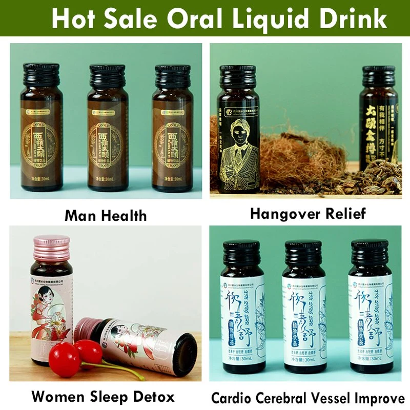 Wholesale/Supplier OEM Factory Price Natural Herbal Plant Beverage Healthcare Drinks for Liver Chemical Damage Cure