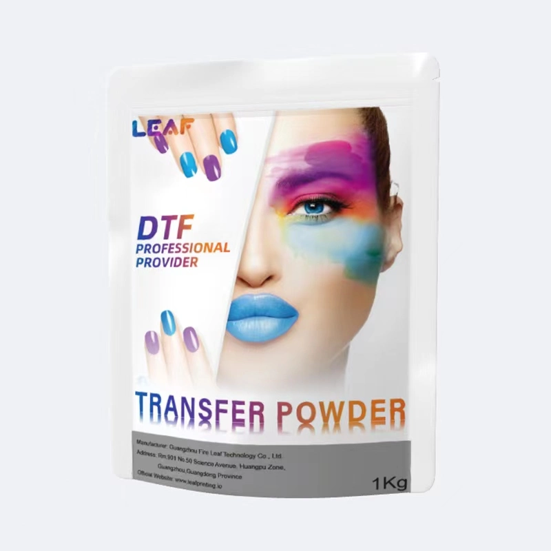 Leaf High quality/High cost performance  1kg/Bag Eco-Friendly Strong Tensile Force Dtf Transfer Powder