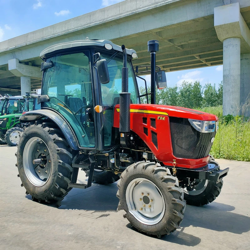 70HP 4X4 Diesel Engine Farm Tractors with CE Certificate