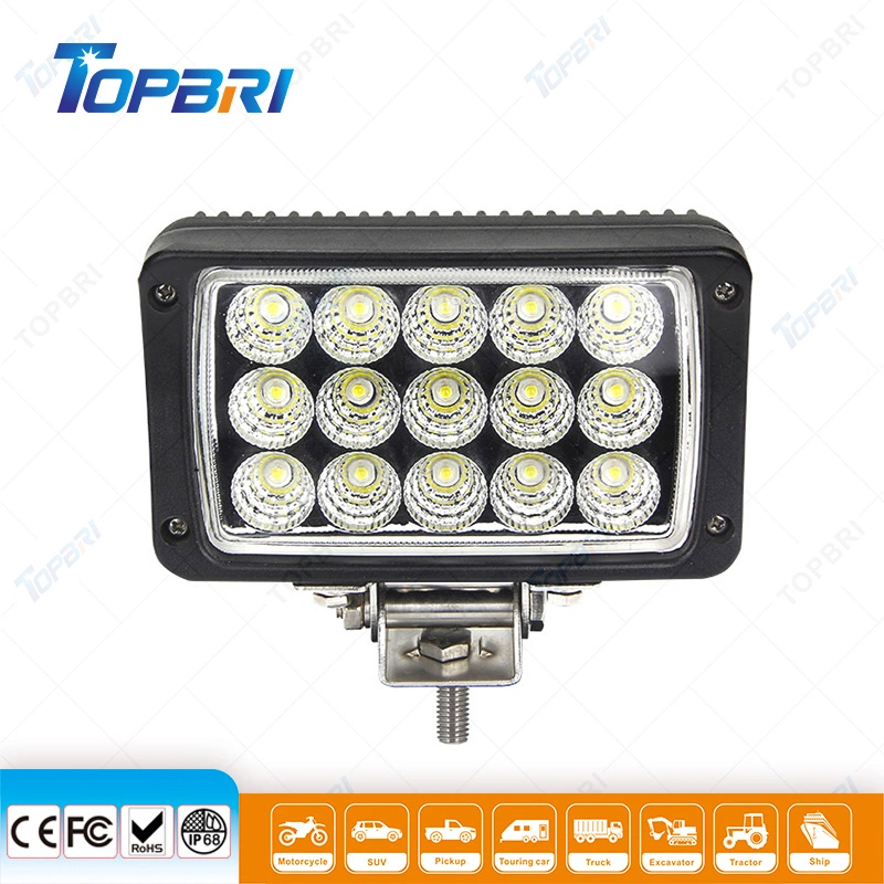 45W Offroad carretilla cabeza LED automático de luces de conducción de trabajo