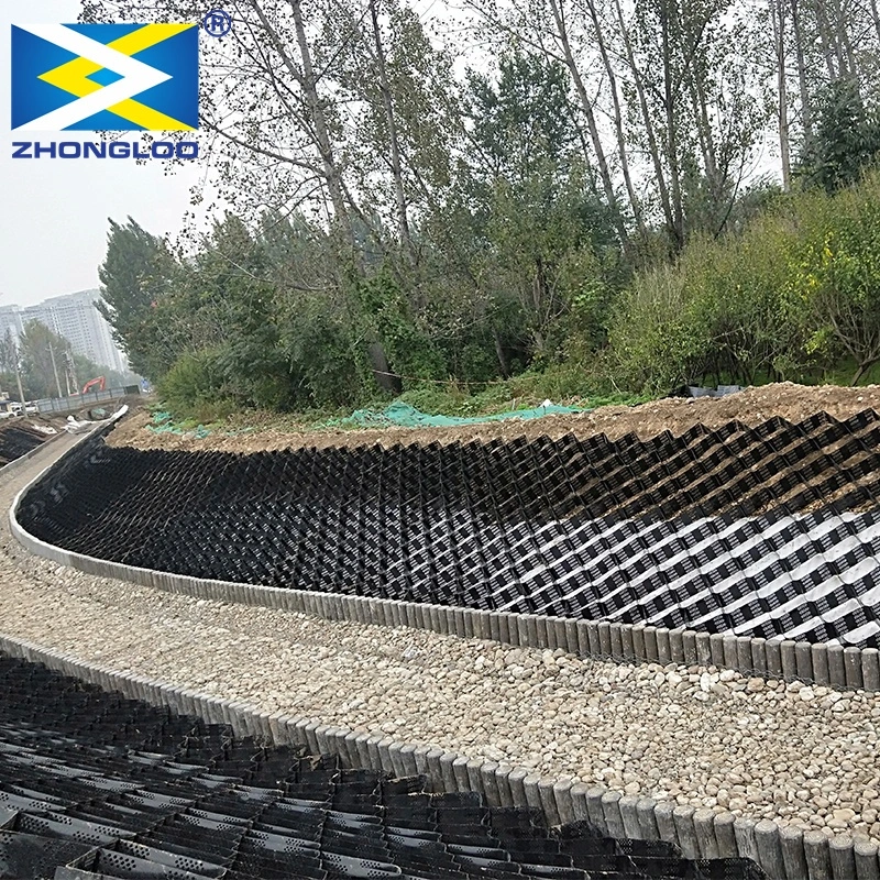 Geocell System Honeycomb Gravel Grid Geocell for Driveway