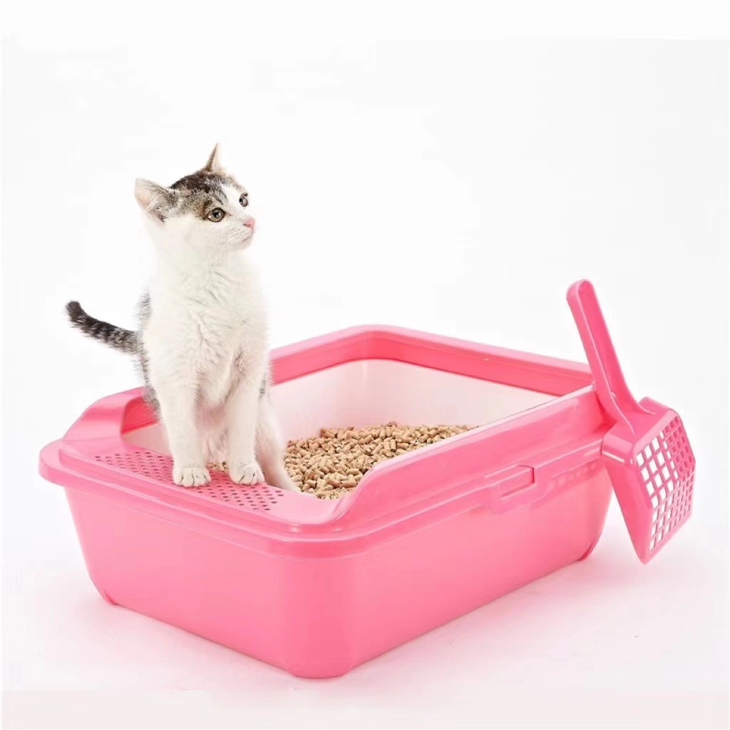 Colorful Pet Supplies Pet Cleaning Plastic Cute Shape Cat Litter Shovel