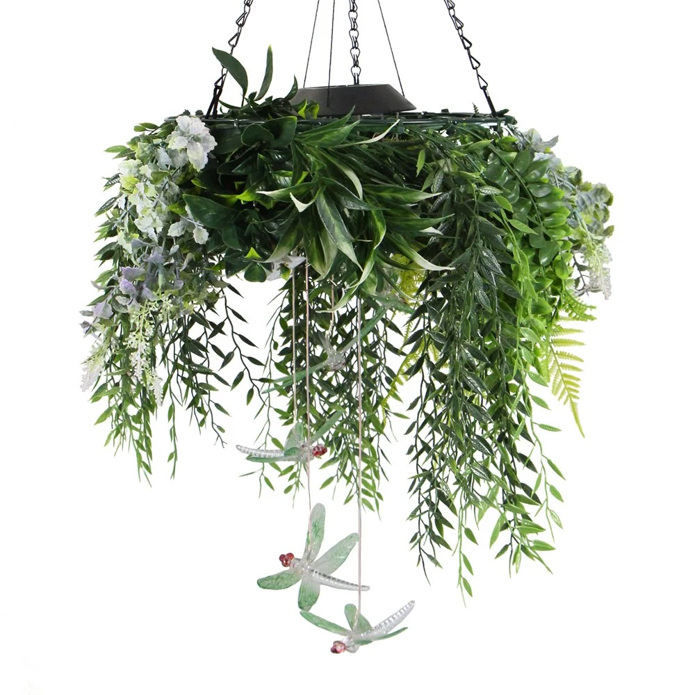 LED Light Cheap Decoration Faux Hanging Vine Plants Artificial Leaves for Ceiling Decoration