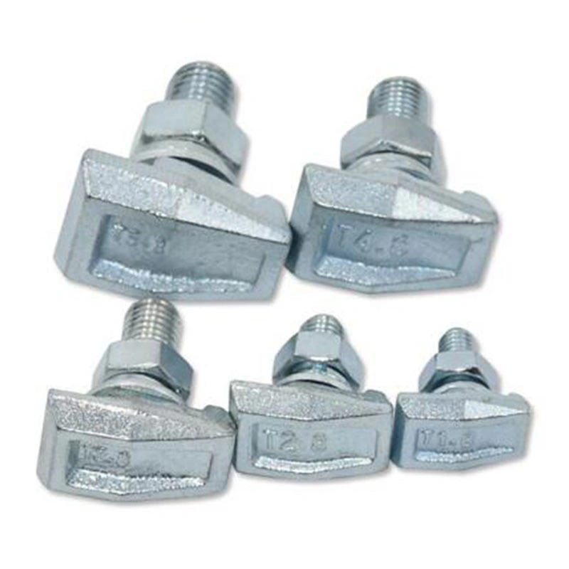 T3 14mm Diameter T Type Forged Clips Machined Elevator Guide Rail Clips