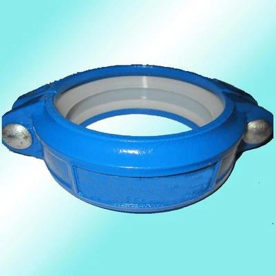 OEM UL&FM Approved Ductile Iron Grooved Fittings Flexible Coupling