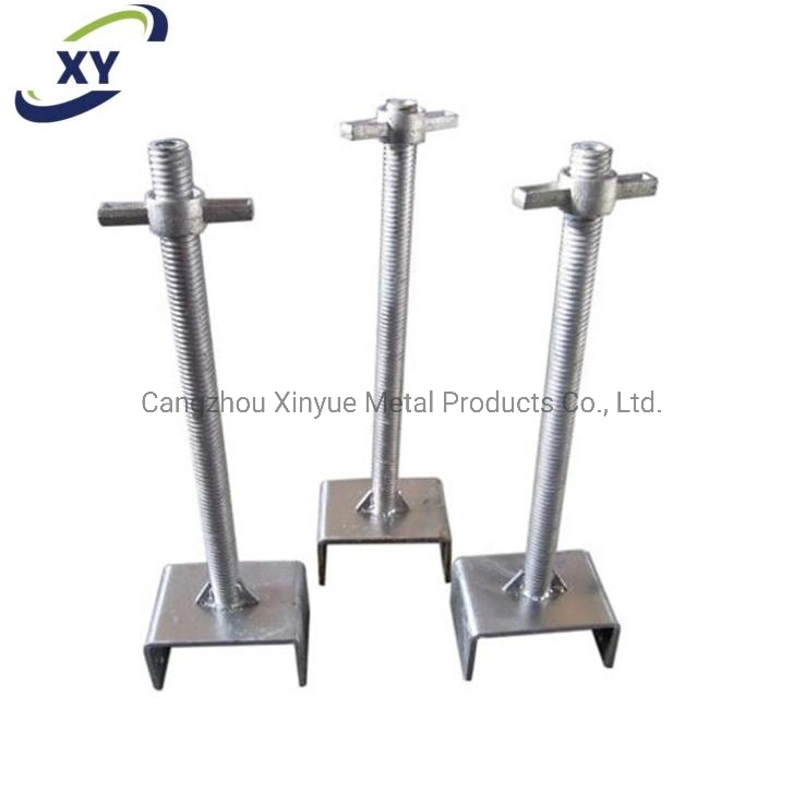 Steel Swivel Scaffold Solid Jack Base for Slab Support