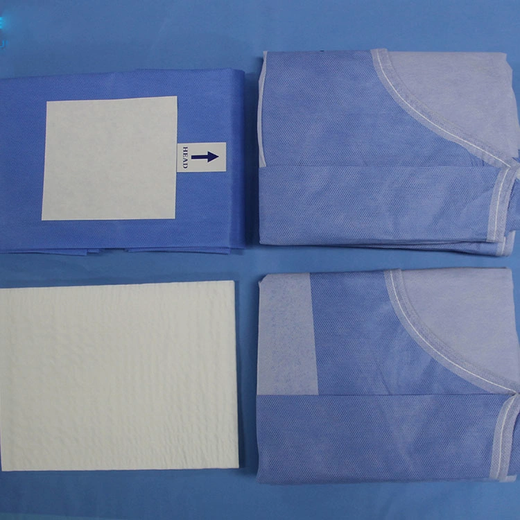 Medical Supplies Disposable Sterile Ophthalmic Surgical Drape Set Ophthalmology Eye Pack