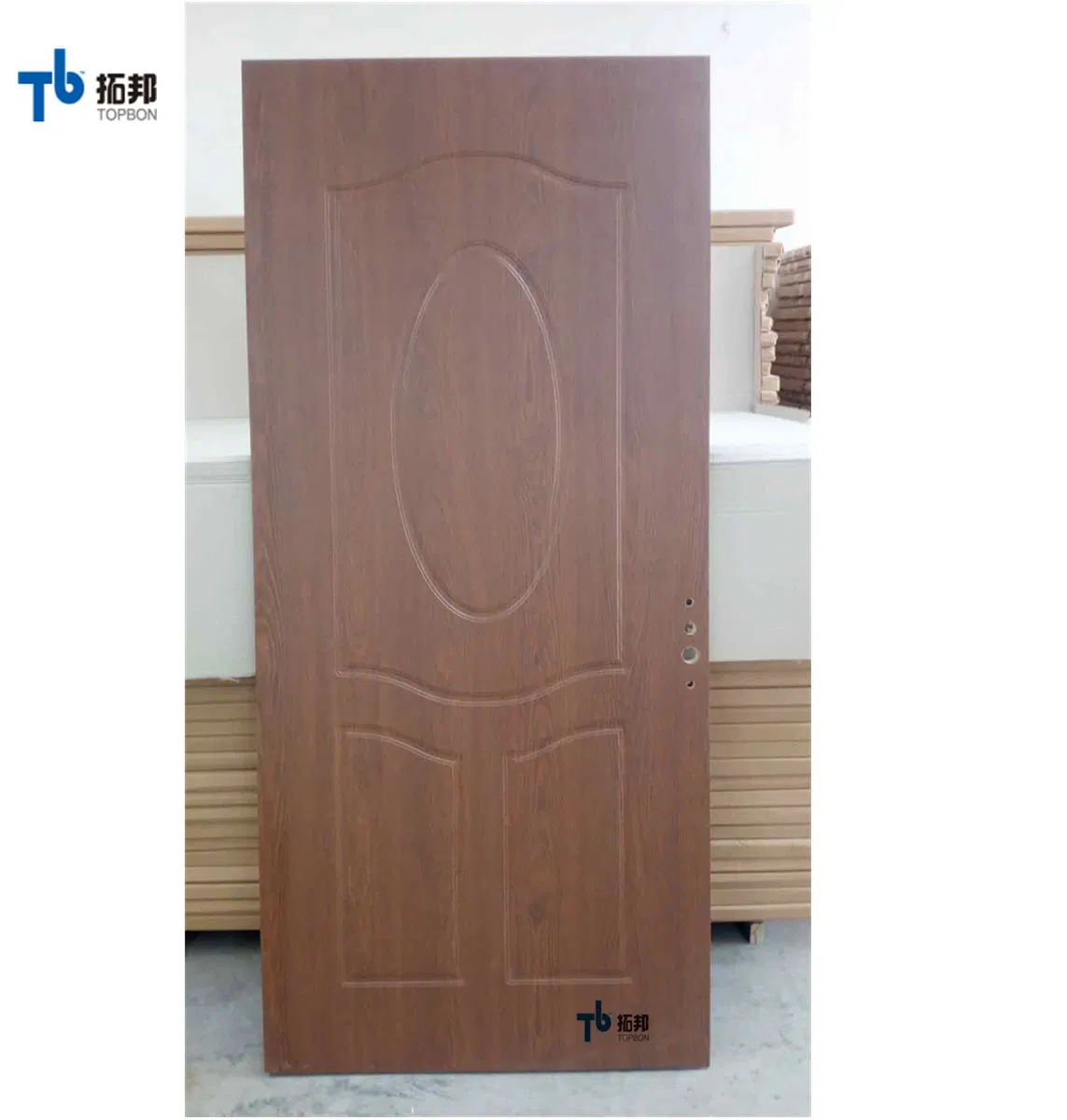 Ranurado de PVC de alta calidad de las puertas de MDF de 40mm