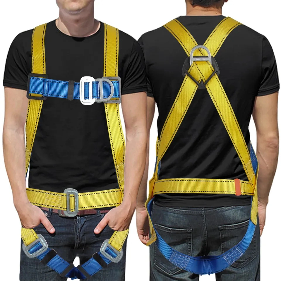 Aerial Work Rope Electrician Safety Belt Full Body Harness