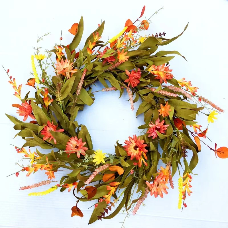 2023 Hot Sale Garlands for Christmas Wreath Halloween Decoration