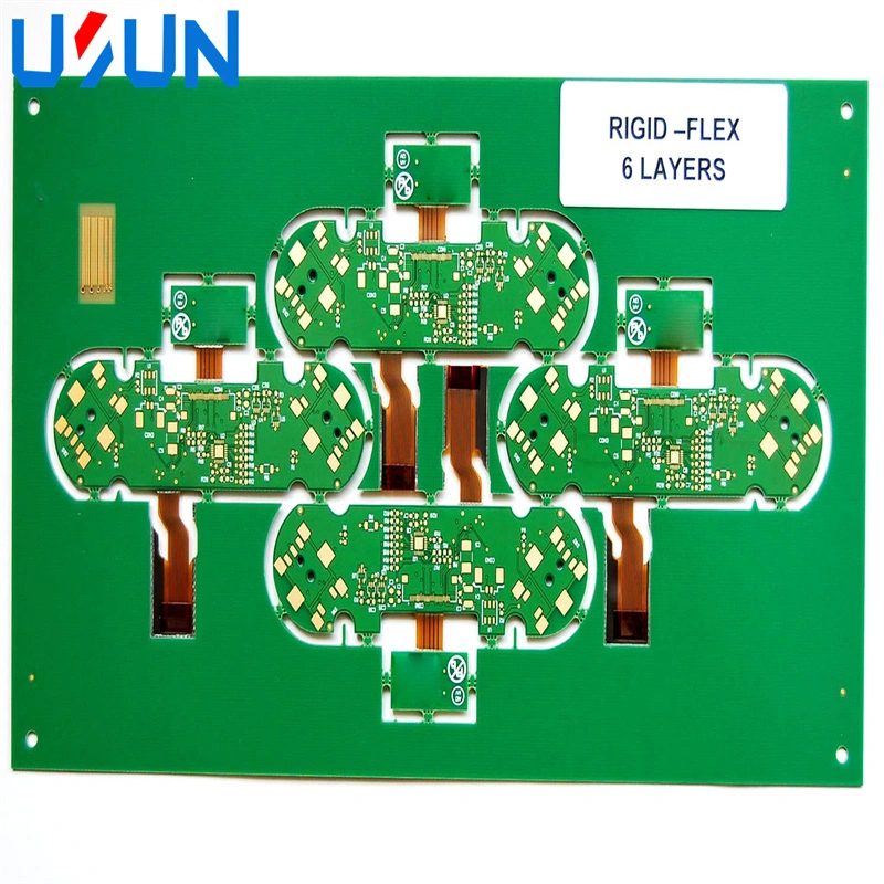 Circuito de montagem rígido-Flex da placa FPC de fabrico profissional, camada número 2 PCB