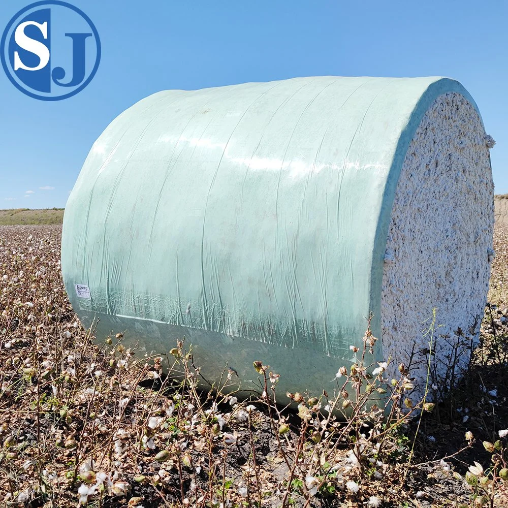 China Großhandel Hohe Dichte Super Breite Baumwolle Verpackung Bale Silage Folie Einwickeln