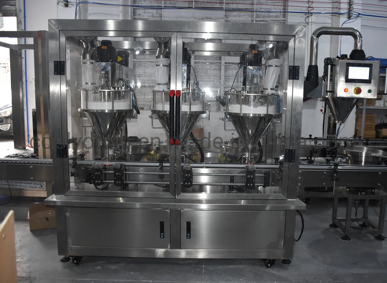 Hot Vial Bottling Ice Cream Drink Packaging Machine Automatic Powder Filling Line Injectable Powder Filling Machine