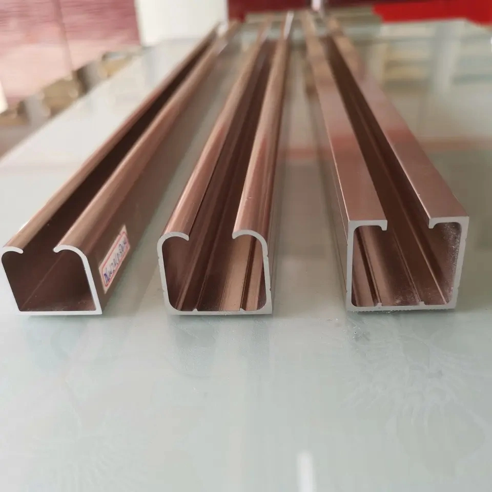 Extrusion Aluminum Edge Banding T Shape Furniture Edge Trim Strip for Cabinet