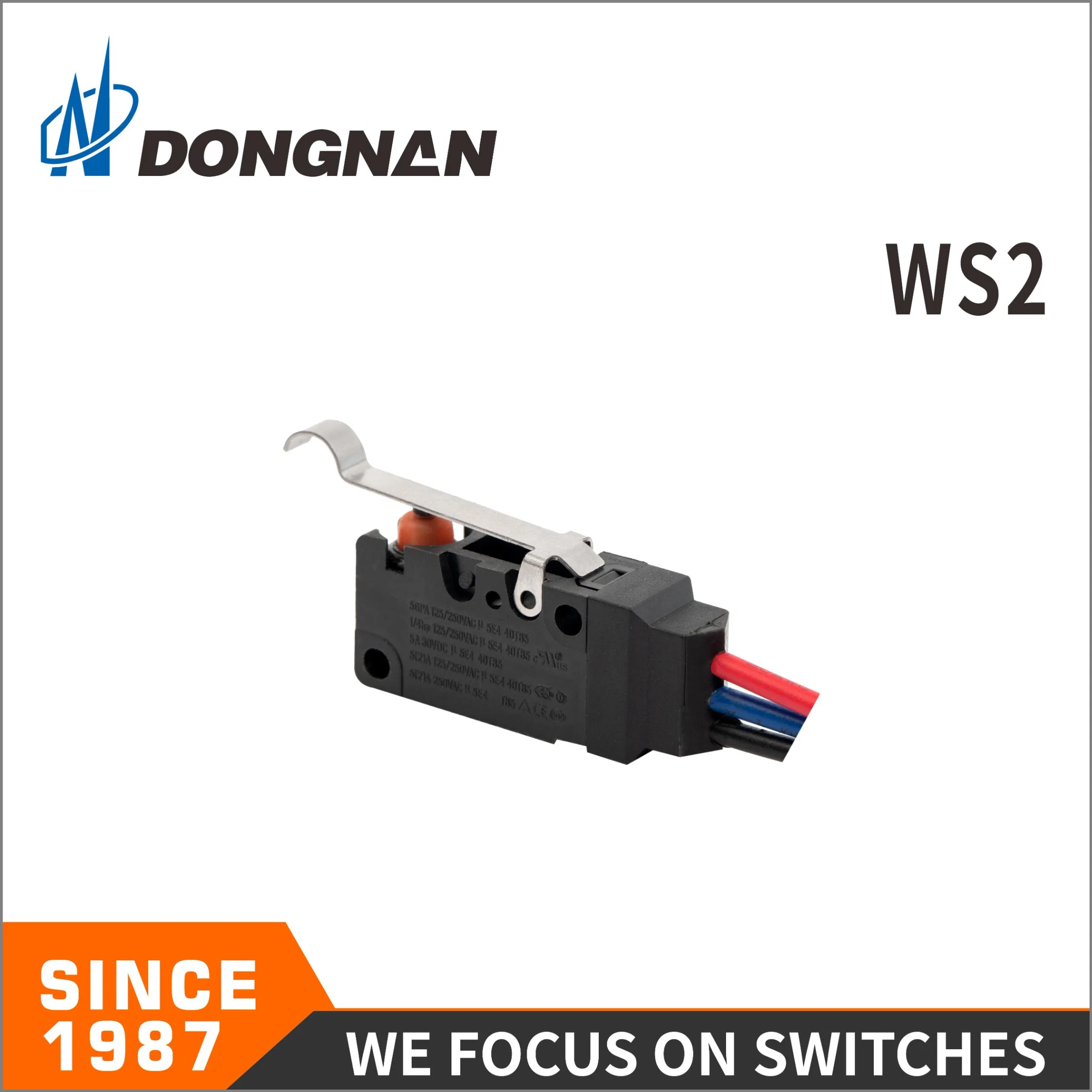 Automobile Office Machine Waterproof Micro Switch Ws2 Wholesale/Supplier Manufacturers