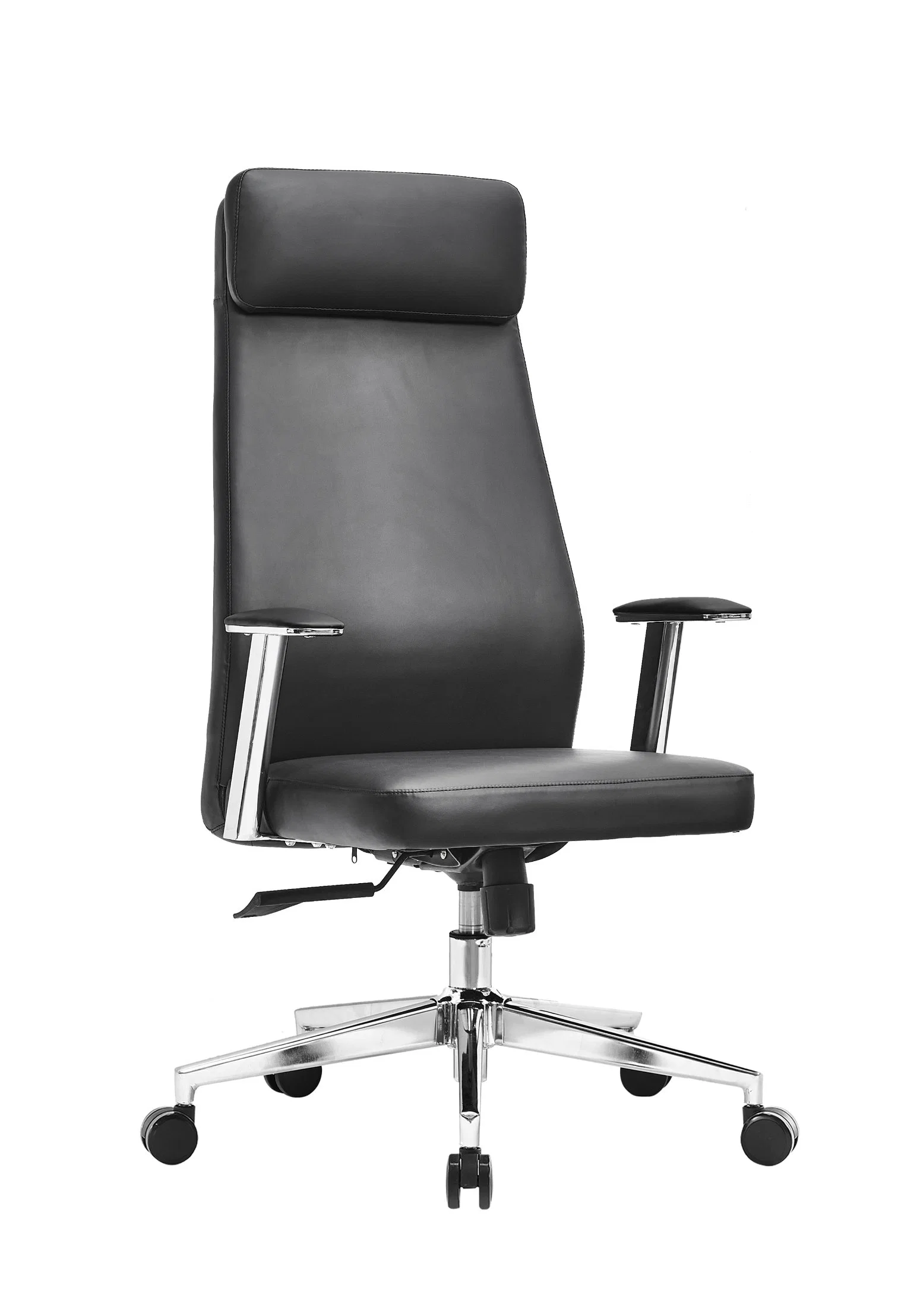 2023 New Headrest Office Boss Computer Ergonomic Leather High Back Chair