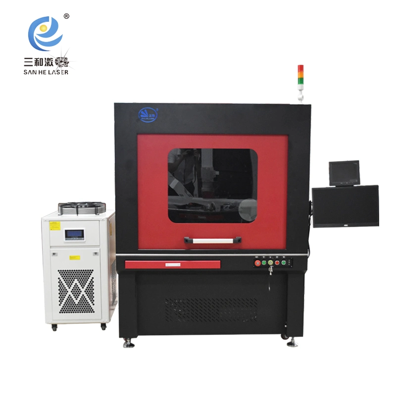 3000W 6 Axis Automatic Fiber Laser Welding Machine for Knife Seal Handle with Feeding Wires