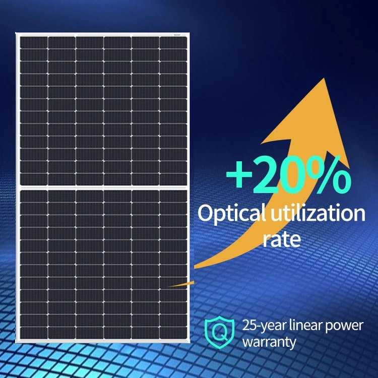 High-Efficiency Solar Panel Polycrystalline Silicon 330W 340W 350W 410W 460W All Black Solar Power Panels for Home Electricity