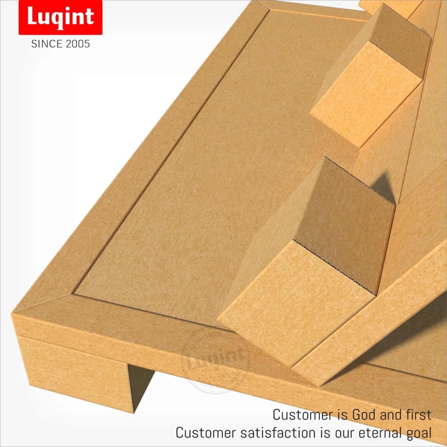 Paper Tray, 2-Way & 4-Way Paper Honeycomb Core Pallet with High Load Bearing