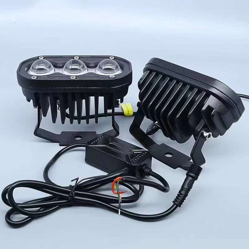 U18 Moto Sistema de iluminación LED 40W 60W el faro Faro doble de la motocicleta Moto de Color Blanco Amarillo Kit