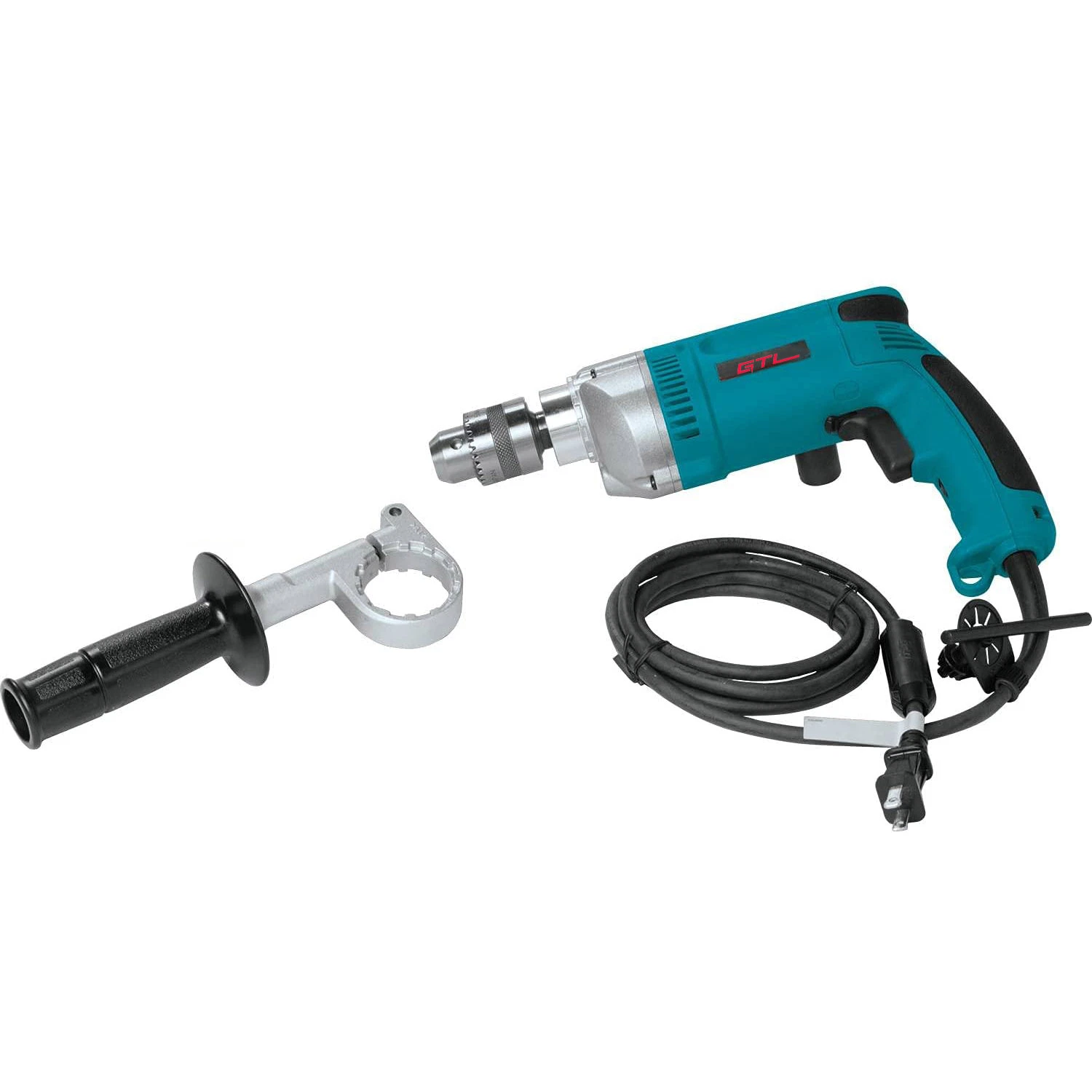 Perceuse électrique 600 W à mandrin porte-clés 13 mm avec câble pour outils électriques domestiques (ED008)