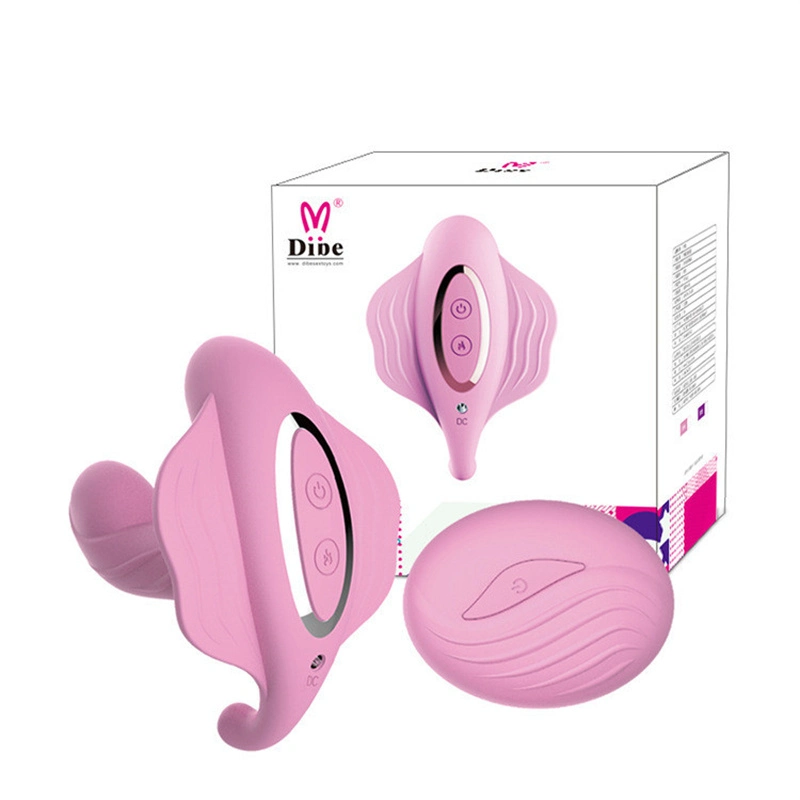 Portez des jouets sexuels Dildo Butterfly Vibrator pour couple, un masturbateur d'orgasme, des vibromasseurs sans fil avec télécommande pour femmes dans les culottes.