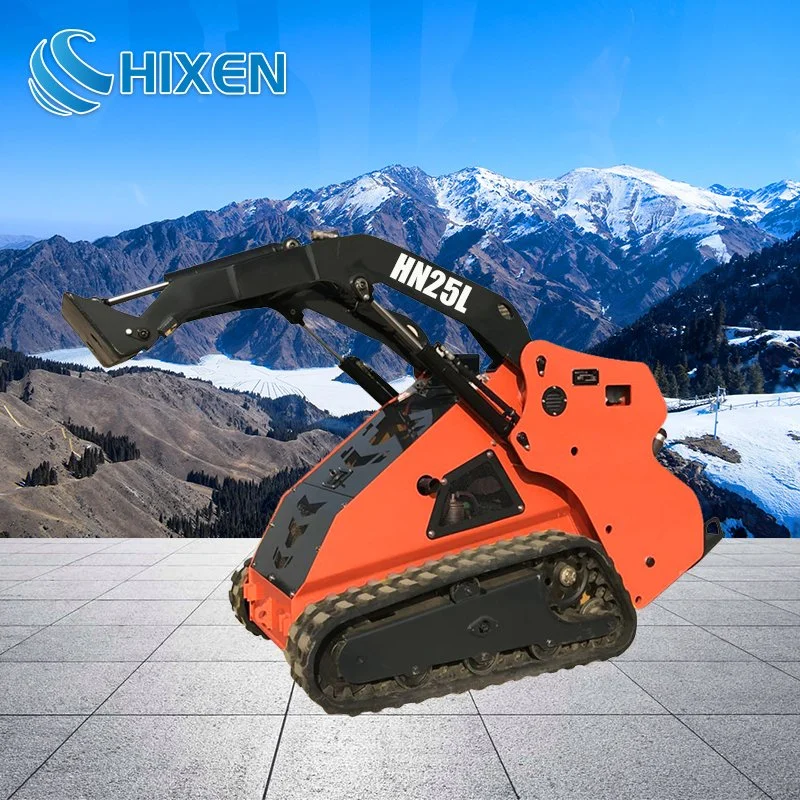 Garden Machinery Digging Machine Mini Hydraulic Skid Steer Loaders with EPA Euro 5 Perkins Kubota Engine in Cheap Price