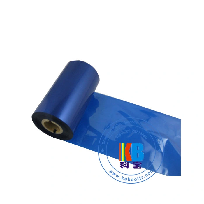 TTR Cheap Price Wax Resin Blue Thermal Transfer Printer Ribbon