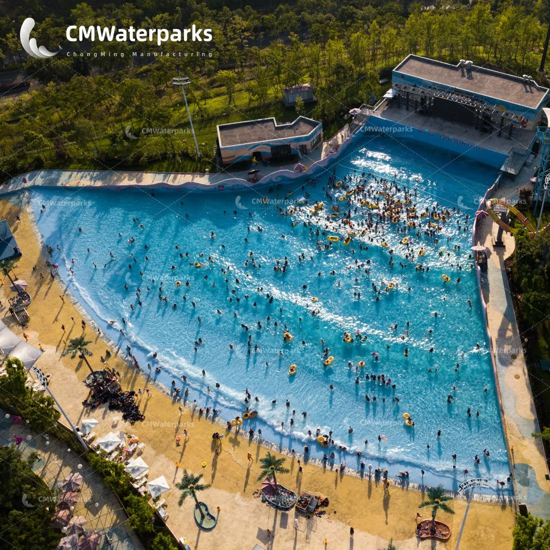 Machine à vagues de pression du vent Équipement de parc aquatique Équipement de piscine à vagues