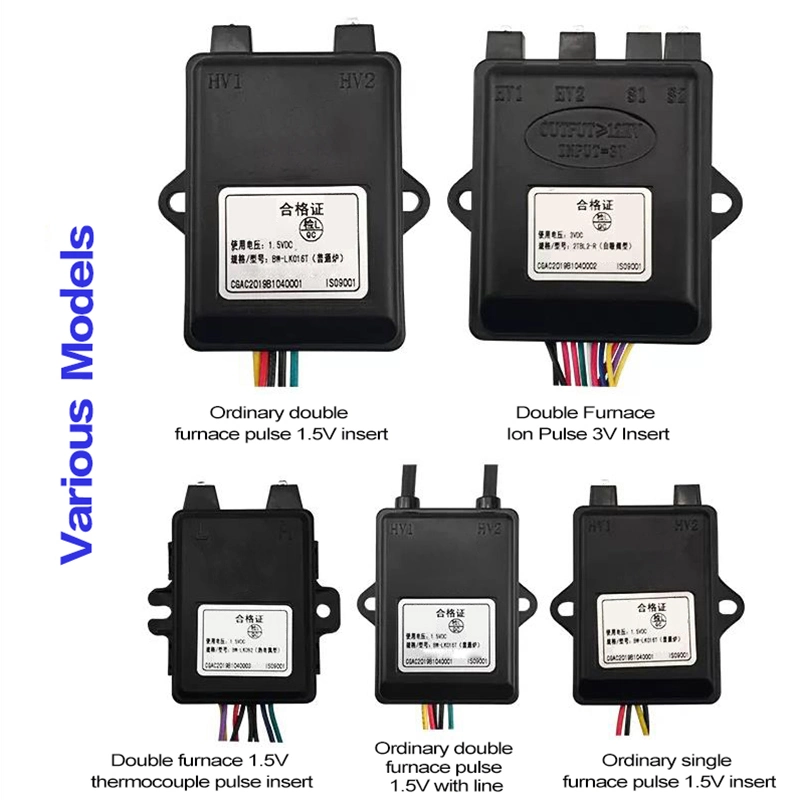 Estufa de gas Pulso Ignitor Flyback transformador 1,5V 3V Accesorios controlador Universal