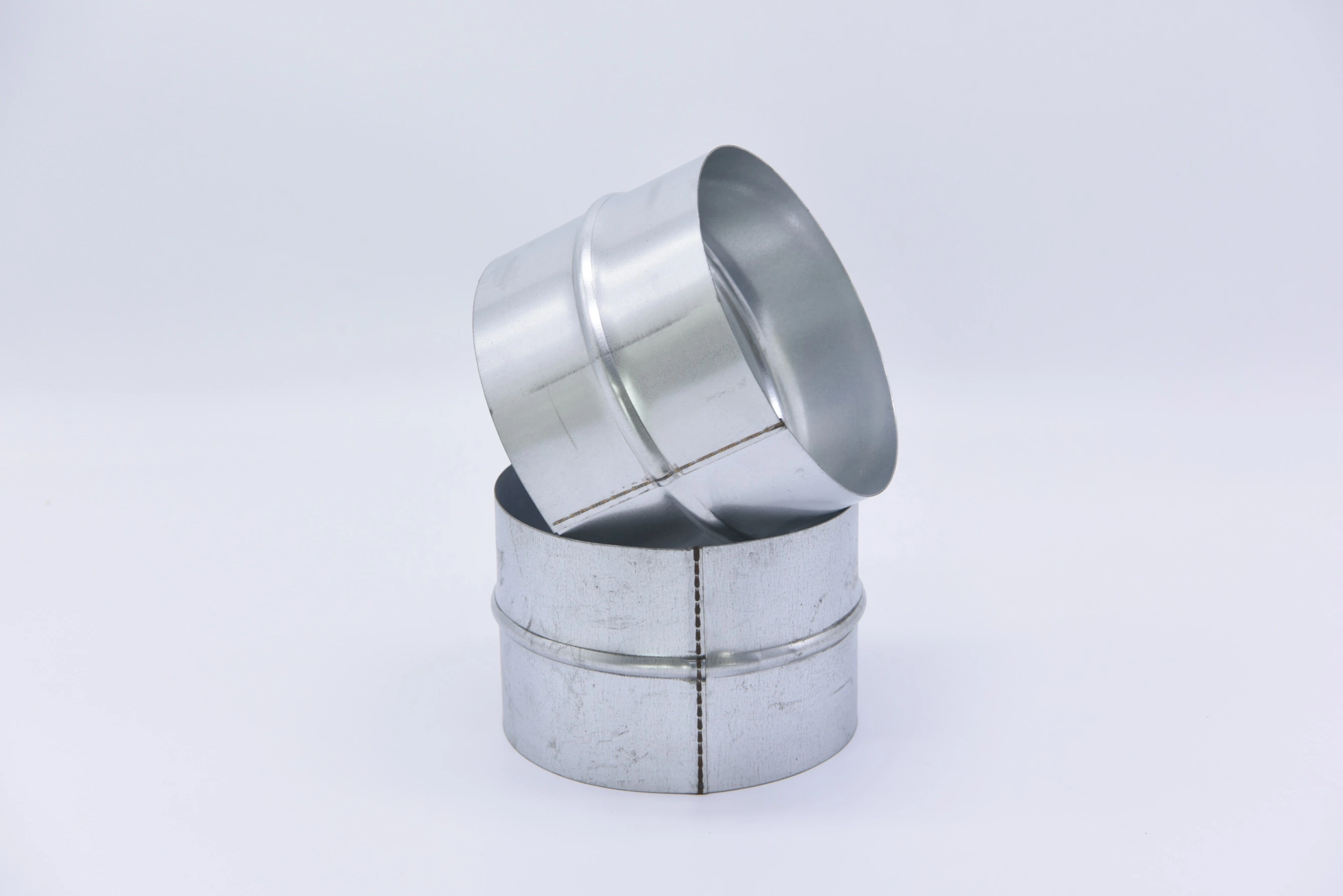 Ventilation Duct Pressed Reducer with Rubber Seal and Safe Edge