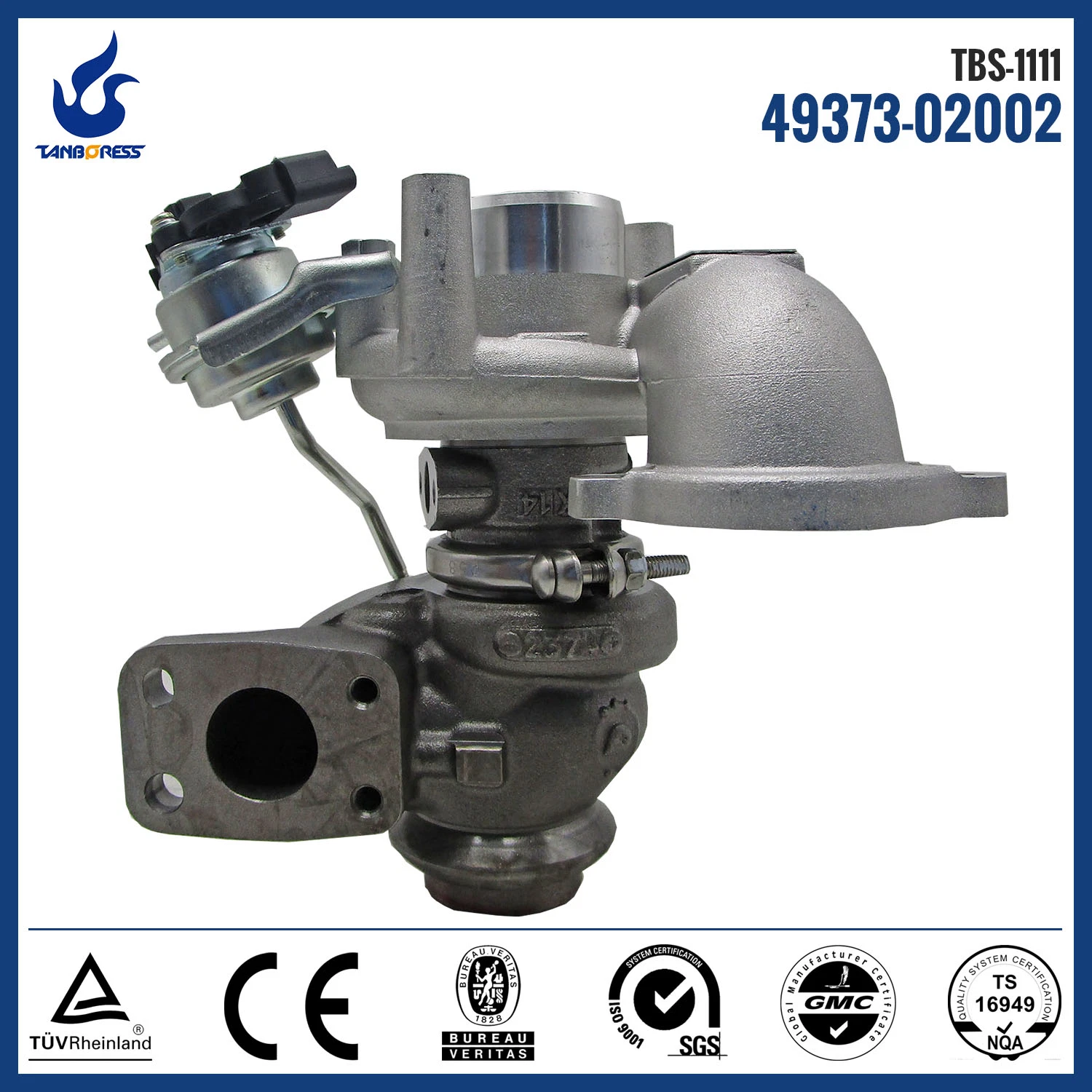 Factory direct supply Turbos for Ford Transit engine DV6DTED model TD025H2-07TVT/2.1 49373-02002 9671801980