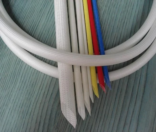 Insulation Protection Silicone Rubber and Fiberglass Braided Tubes/Sleeve