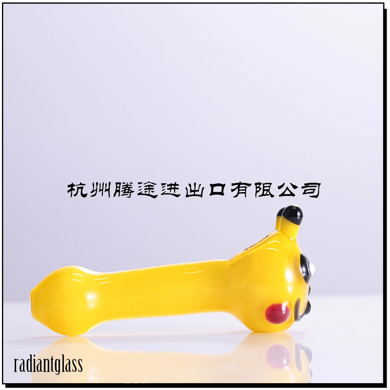 Pikachu lindo Cartoon Pipa de la novedad del tubo de la mano