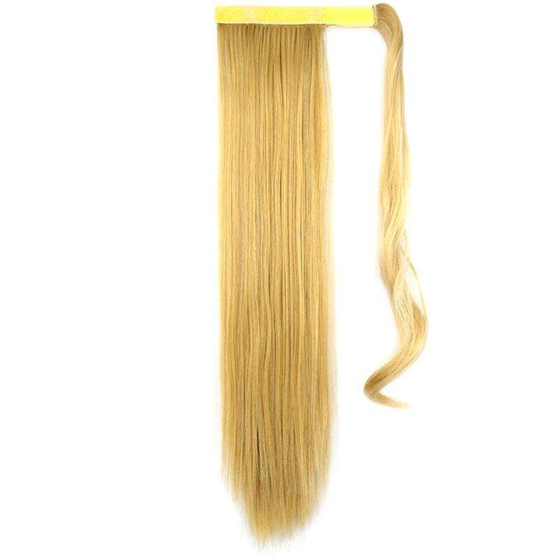 European and American Chemical Fiber Wig Female Curly Hair Patch Magic Patch Horsetail Wig