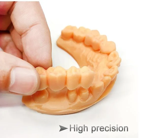 Personalización de muestra 3D Impresoras SLP/LCD Easy-Print Dental resina Yousu 3D 184 405nm resina Modelo Dental con Baja contracción y Alta Precisión 1000g