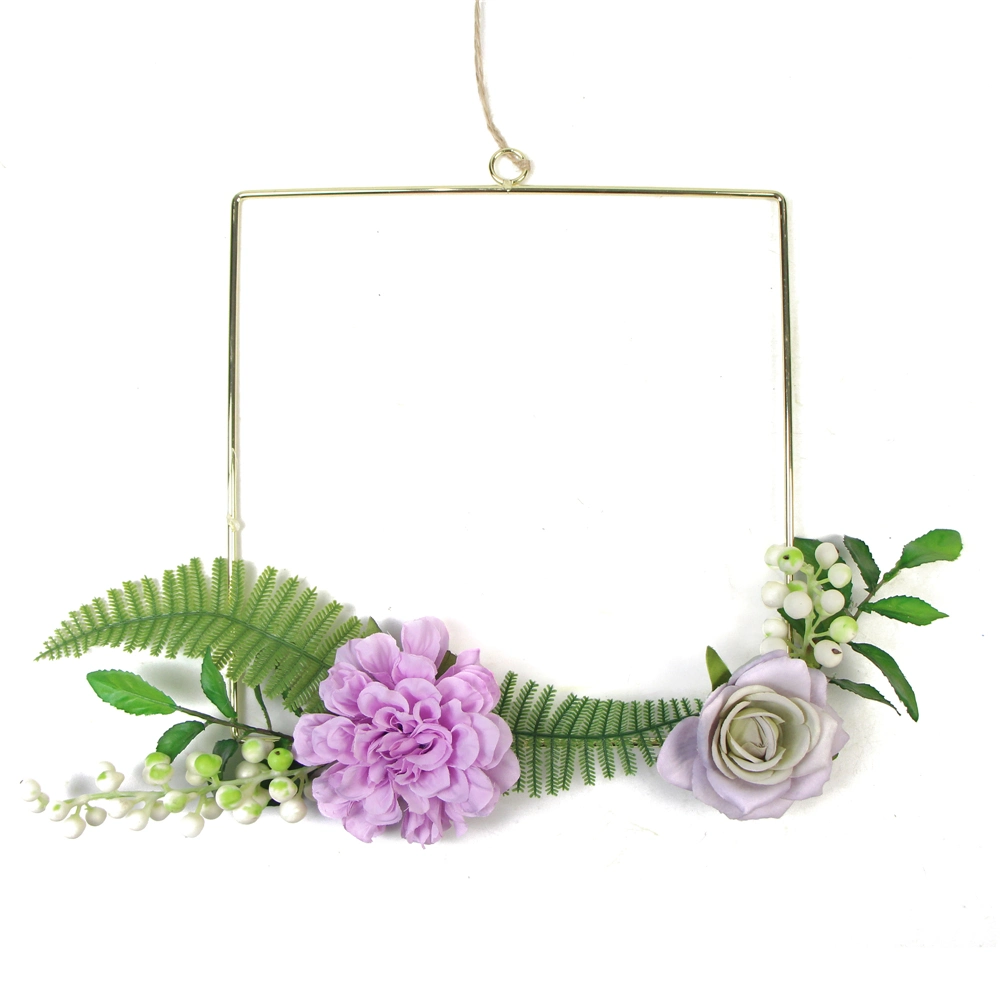 Eco-Friendly Silk Artificial Wreath for Party Wedding Wall Decor