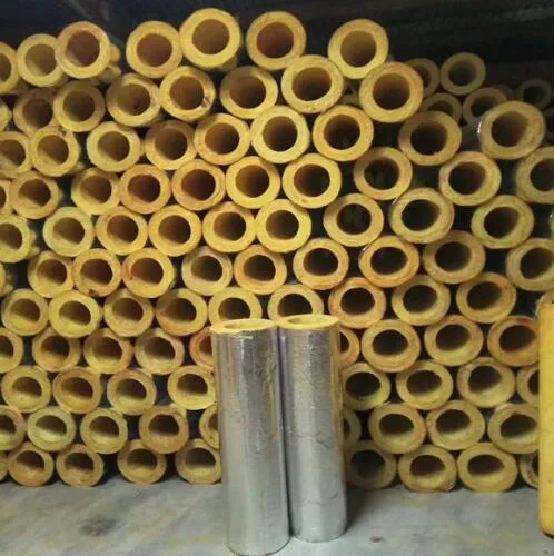 Sound Heat Thermal Insulation Material Glasswool Glass Wool Pipe with Factory Price