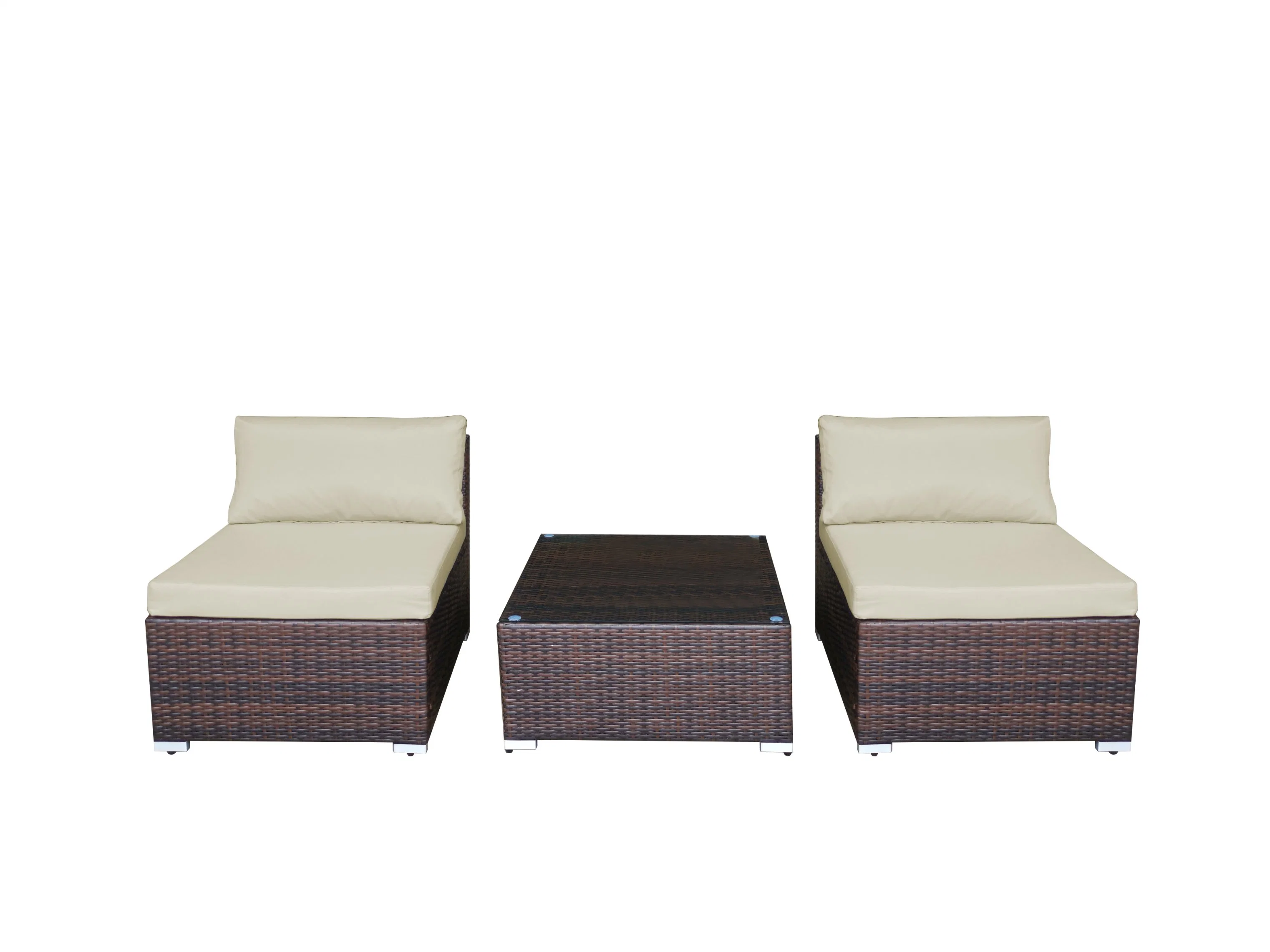 Steel Frame PE Rattan Wicker Outdoor Garden Leisure Furniture