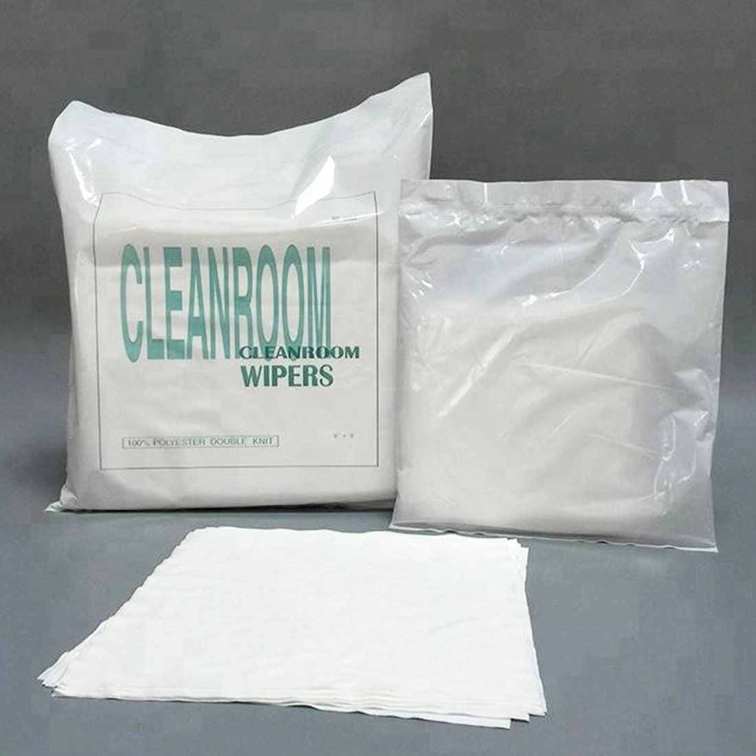 Lint Free Laser Sealed Absorbent Cleanroom 100% Polyester Cleanroom Wipers