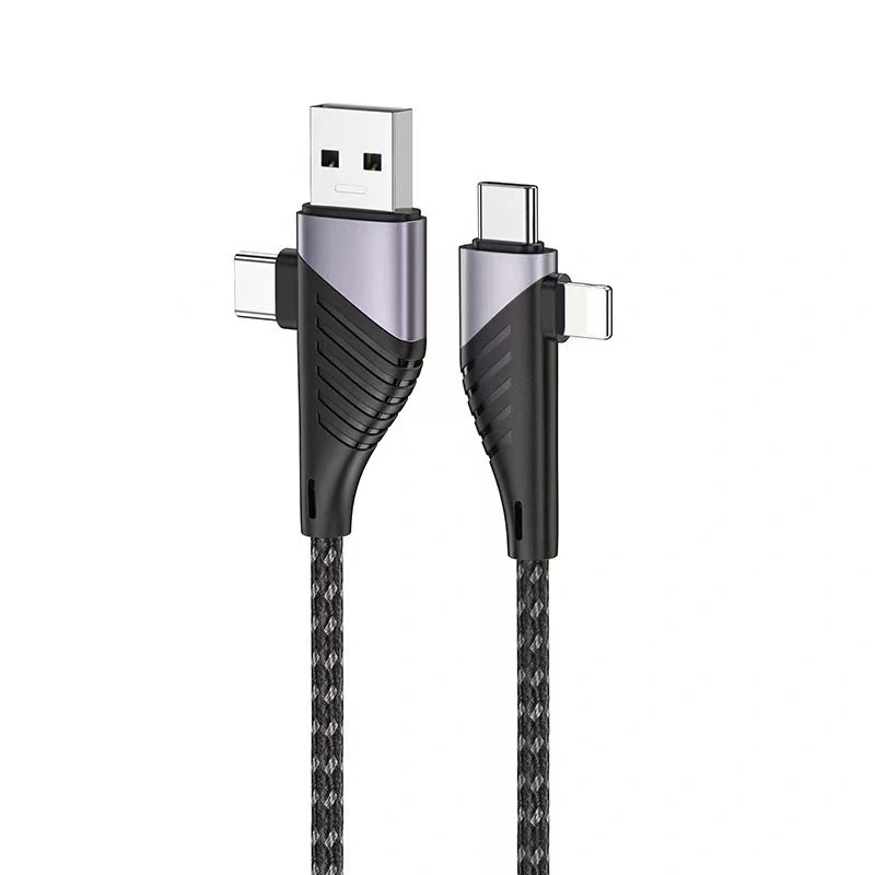 Fully Compatible 4-in-1 Multi-Function New 5A Charging Cable